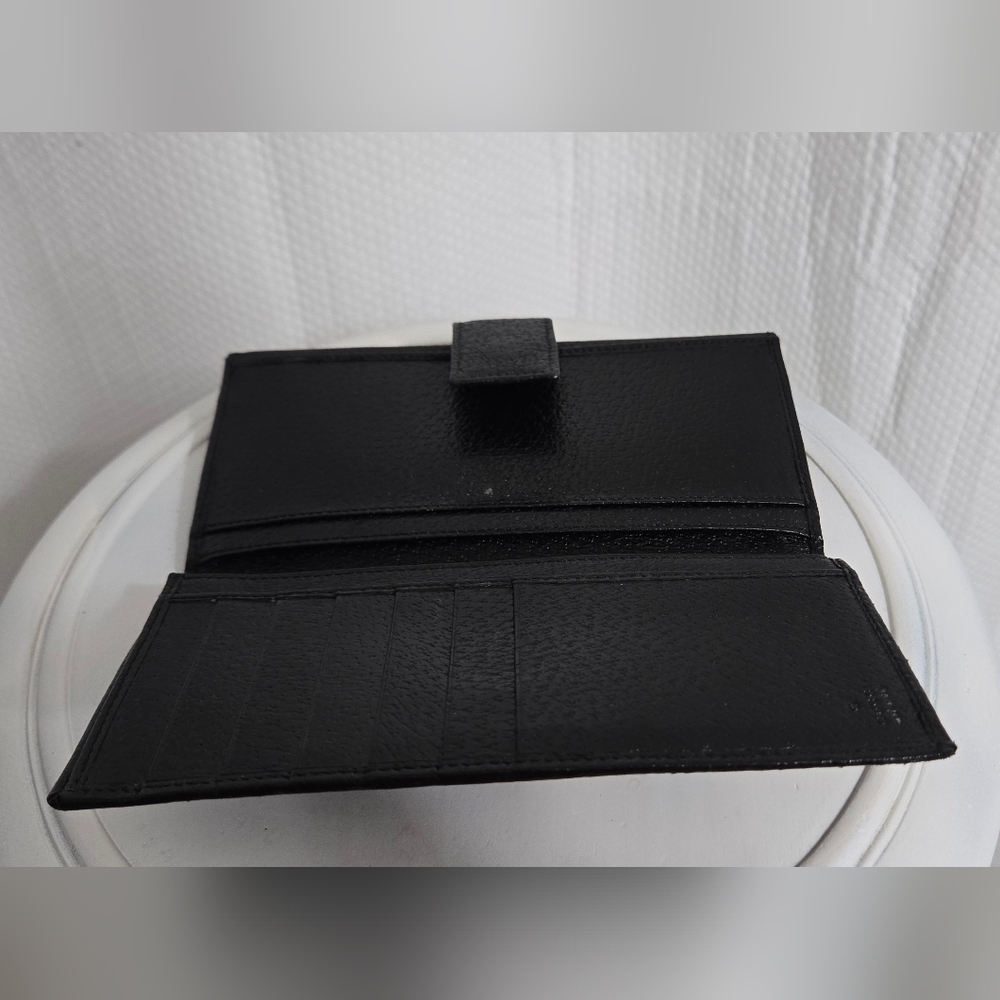 EUC Gucci Leather Continental Long Wallet - Picture 8 of 12